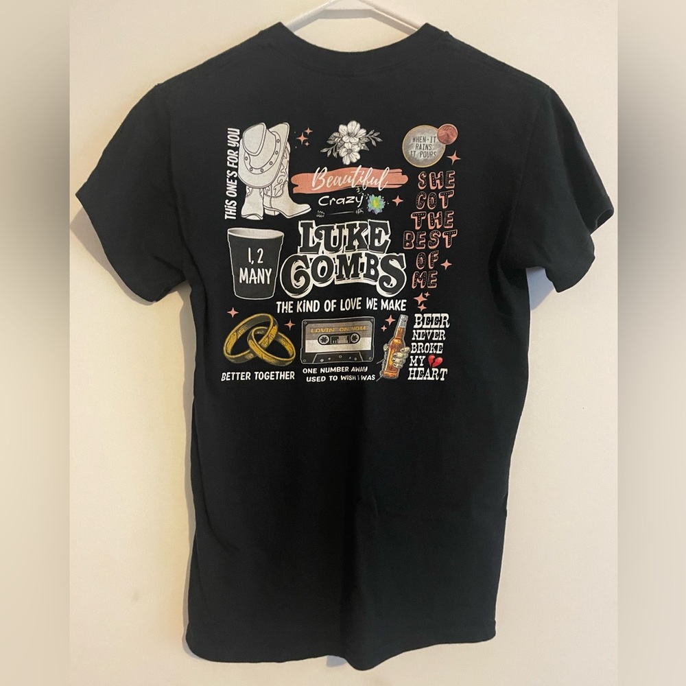Luke Combs tshirt- women’s size small *see photos